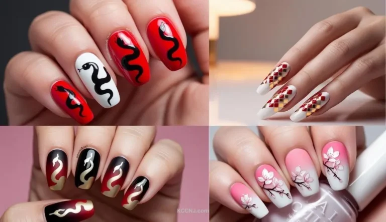 50 Simple Chinese New Year Nail Art Ideas 2025