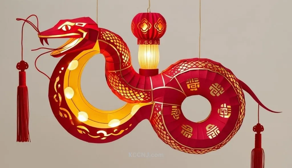 Snake-Themed Lantern