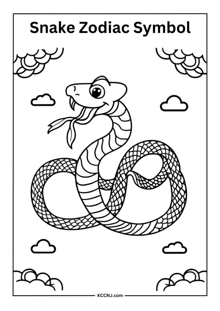 Snake Zodiac Symbol