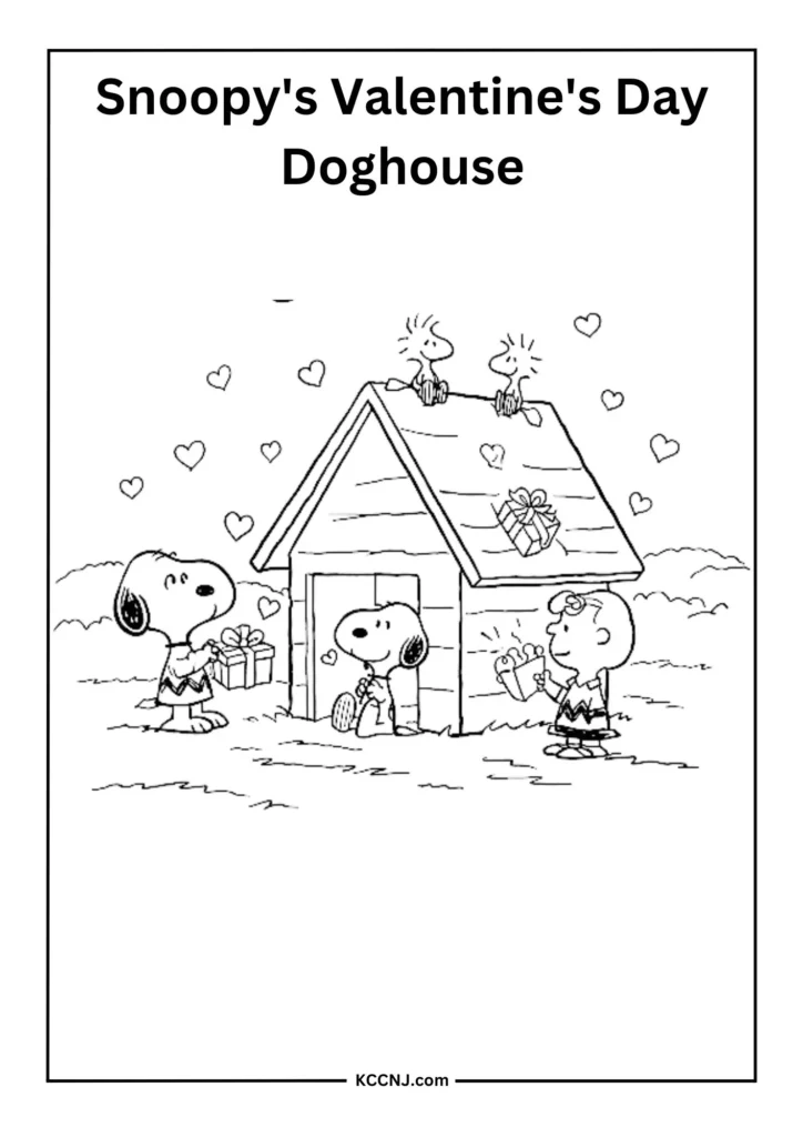 Snoopy's Valentine's Day Doghouse