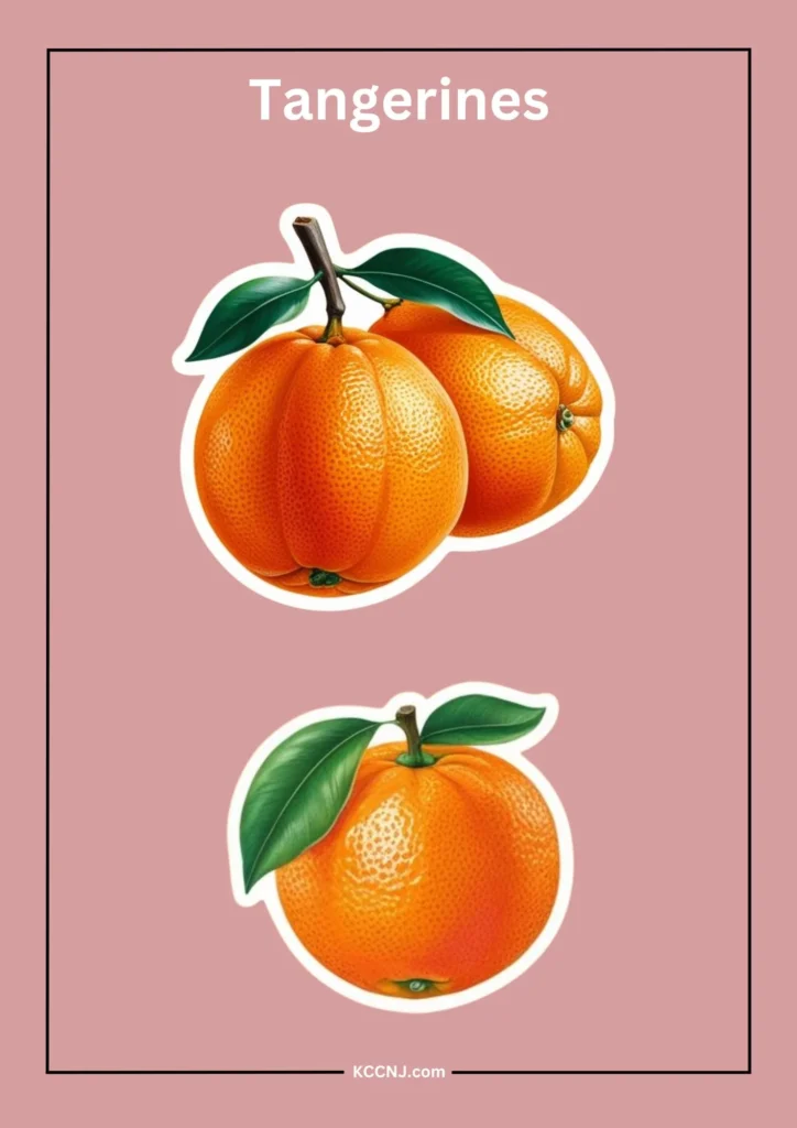 Tangerines sticker