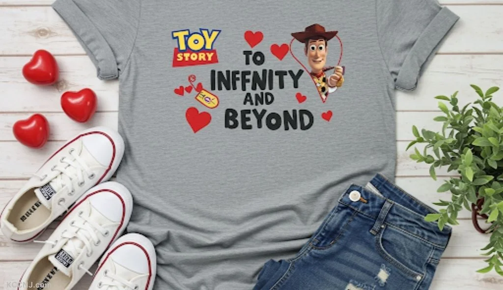 To Infinity And Beyond Toy Story love tee