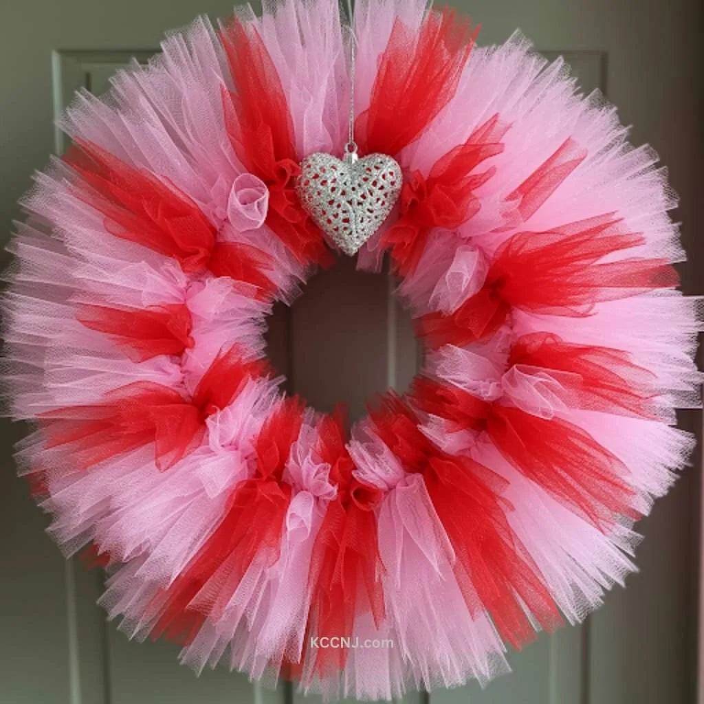 Tulle Ribbon Wreath