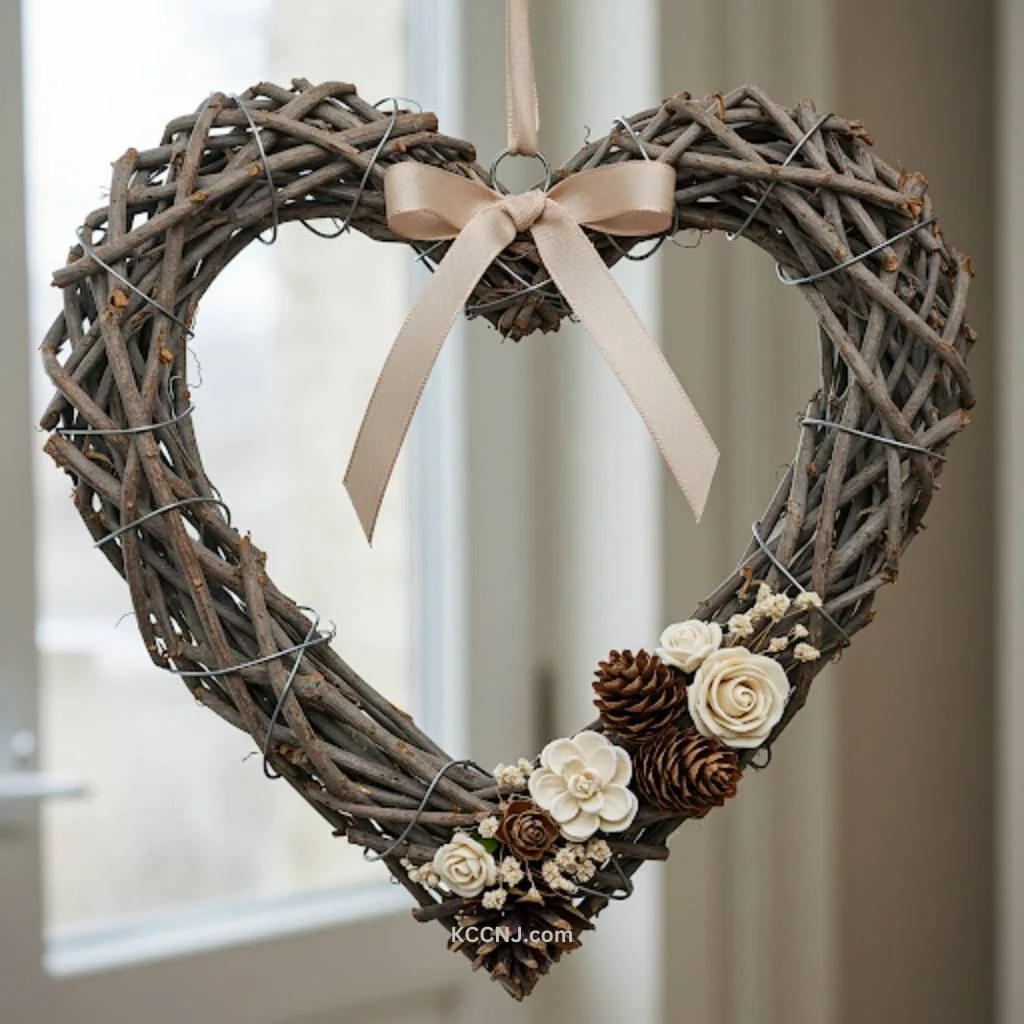 Twig Heart Wreath