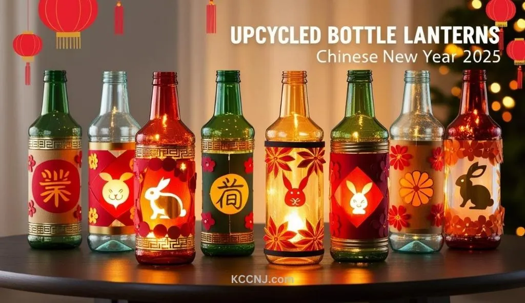 Upcycled Bottle Lanterns