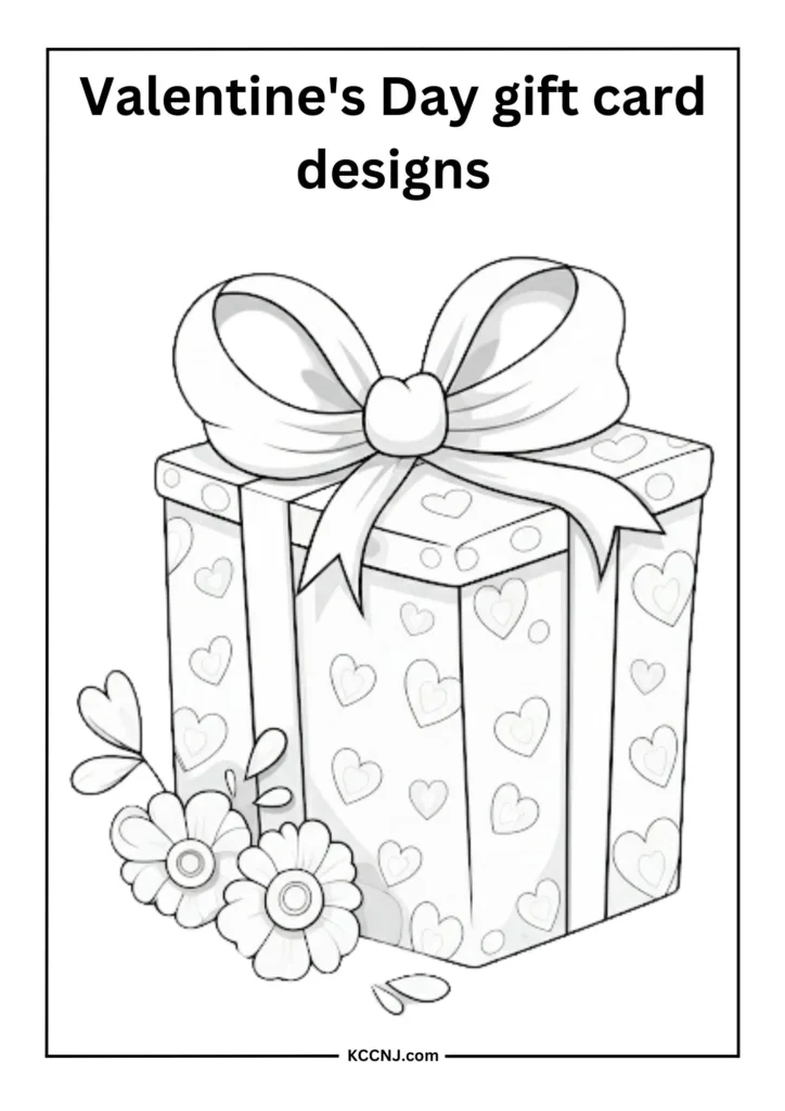 Valentine's Day Gift Card Designs