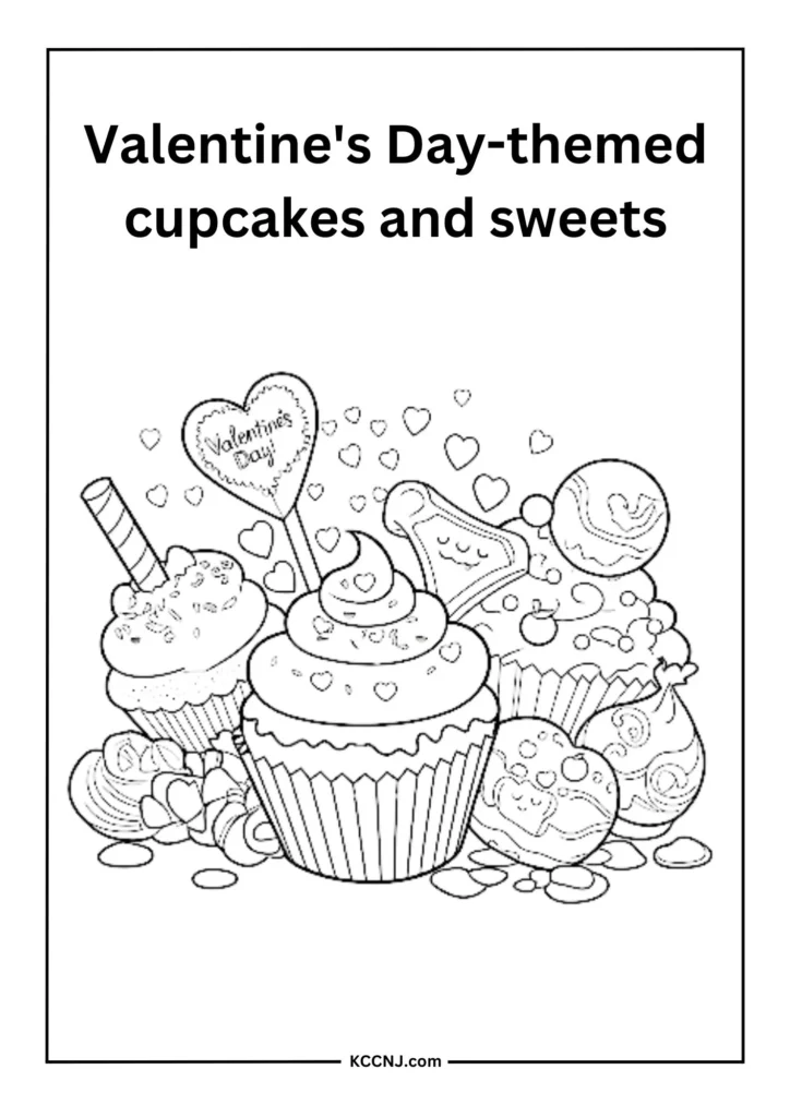 Valentine's Day-themed Cupcakes and Sweets