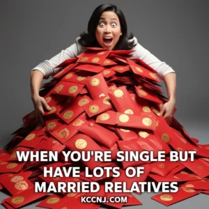 When you're single but have lots of married relatives