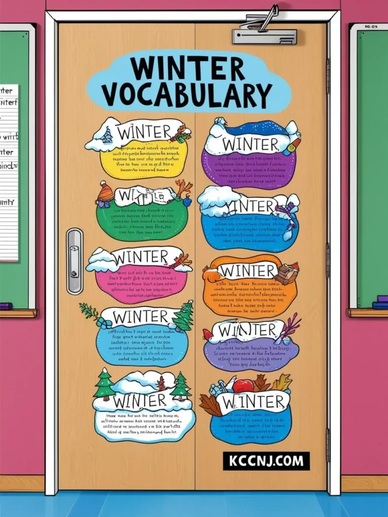 Winter Vocabulary Wall