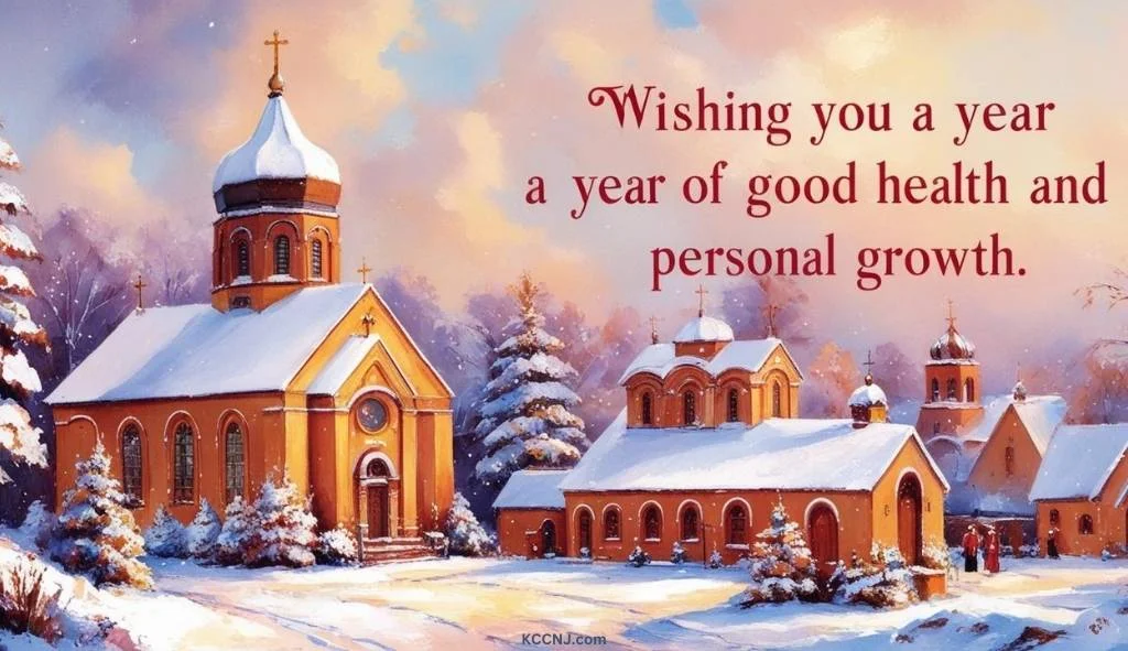 Wishing you an Orthodox year of good health and personal growth.