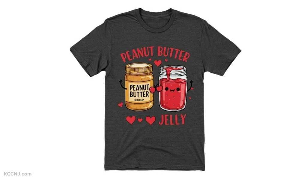 You're The Peanut Butter To My Jelly food pair design tee