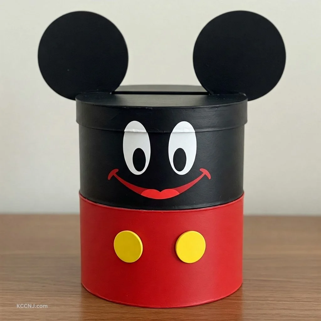 3D Mickey Mouse Head Box