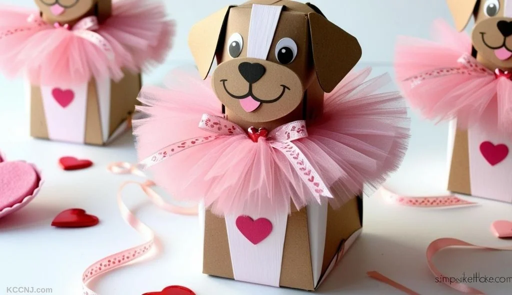 Ballerina Barker Valentine Box