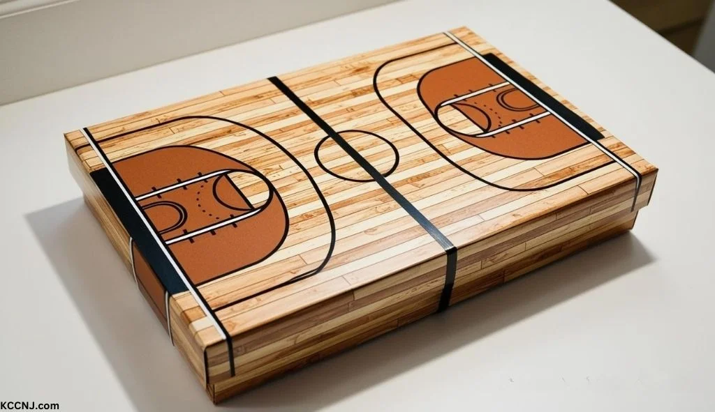 Basketball Court Box for valentine