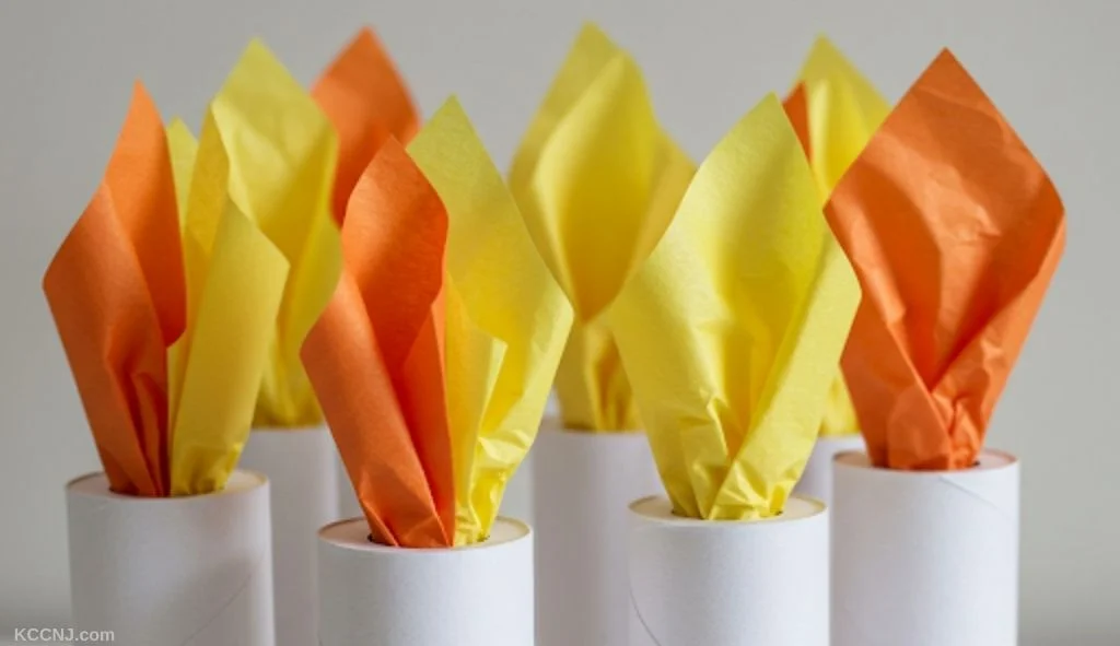 Candlemas Paper Candle Craft