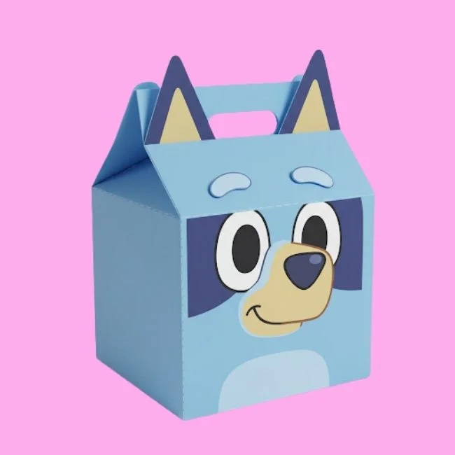 Classic Bluey Face Box