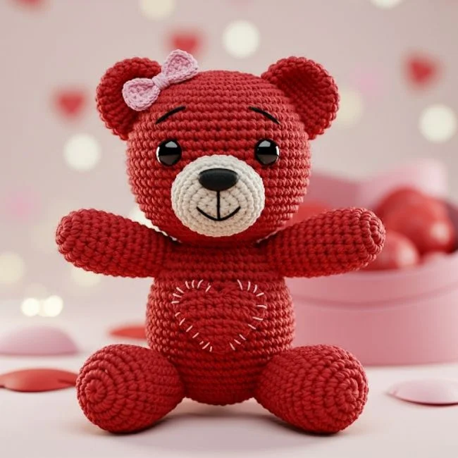 Crochet Valentine's Day Amigurumi