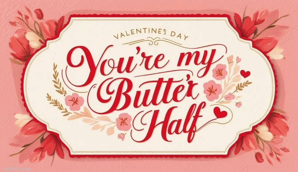 Cute and Playful Valentine Card Saying