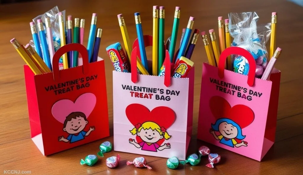 Elementary School Valentine Treat Bag