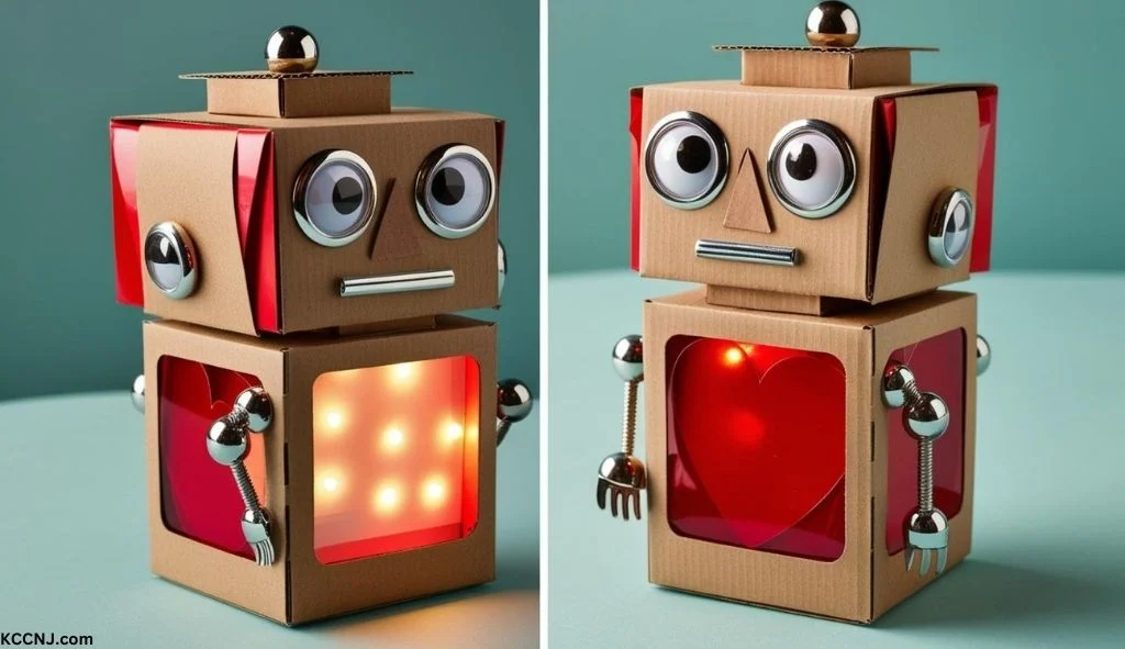 Glowing Valentines Robot