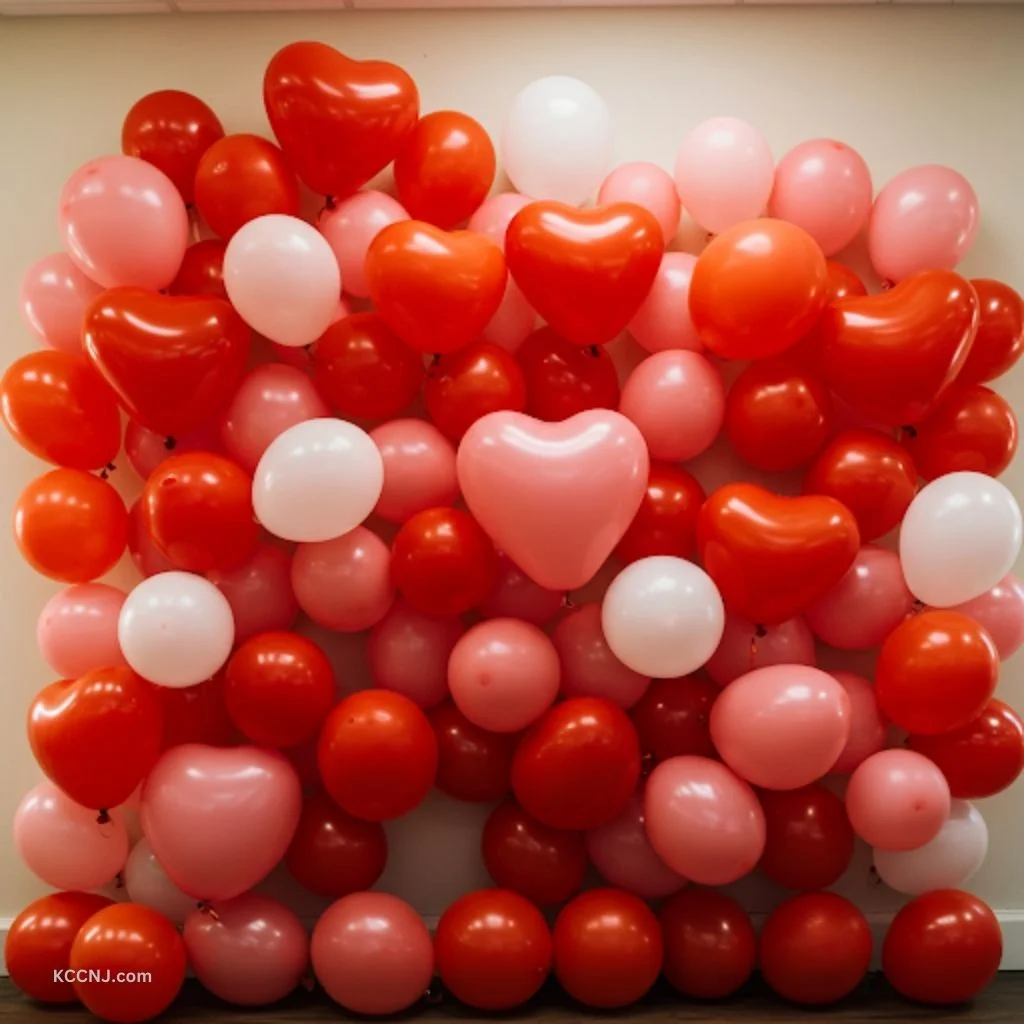 Heart Balloon Wall