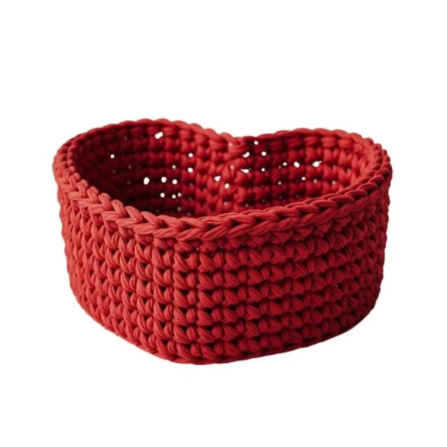 Heart-Shaped Basket