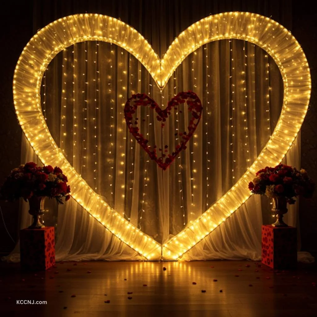 Heart-Shaped Light Box