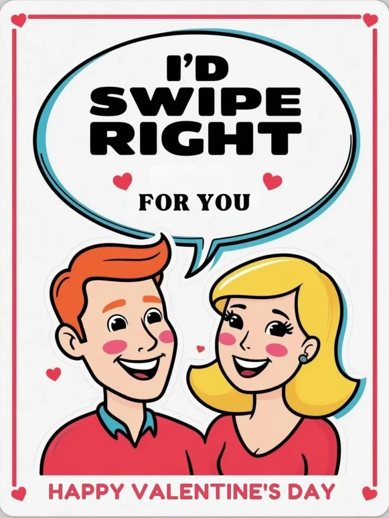 I'd swipe right for you_ for dating app users