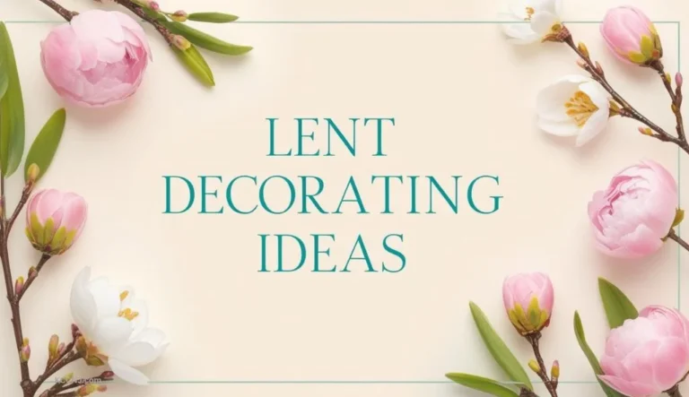 Lent Decorating Ideas for Churches