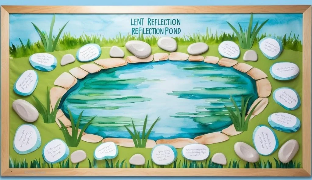 Lent reflection pond