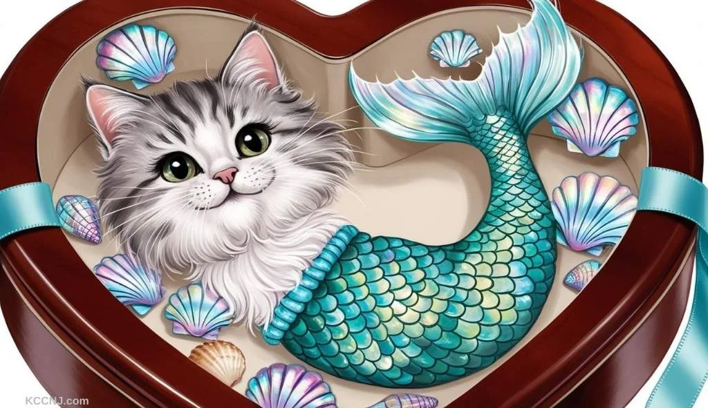 Mermaid Cat Design