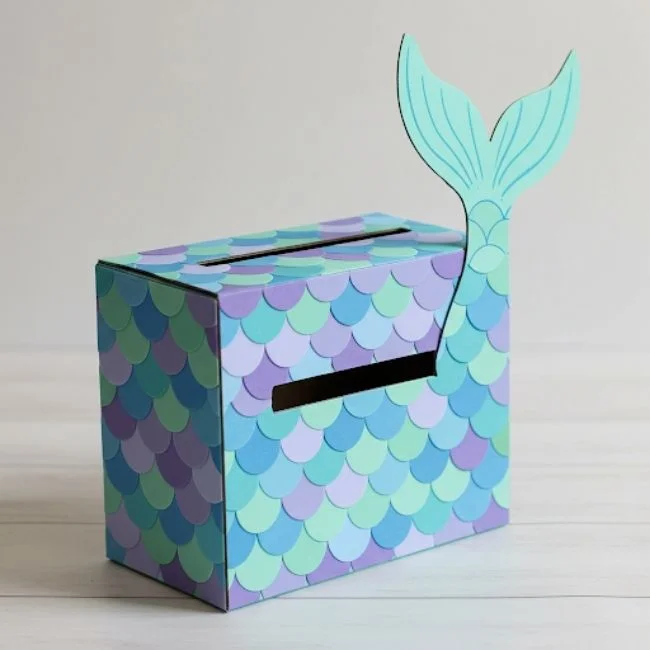 Mermaid Scales Mosaic Box