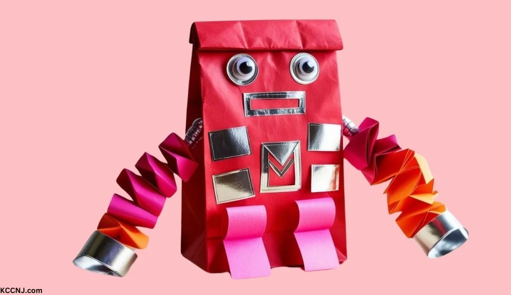 Paper Bag Robot for valentine