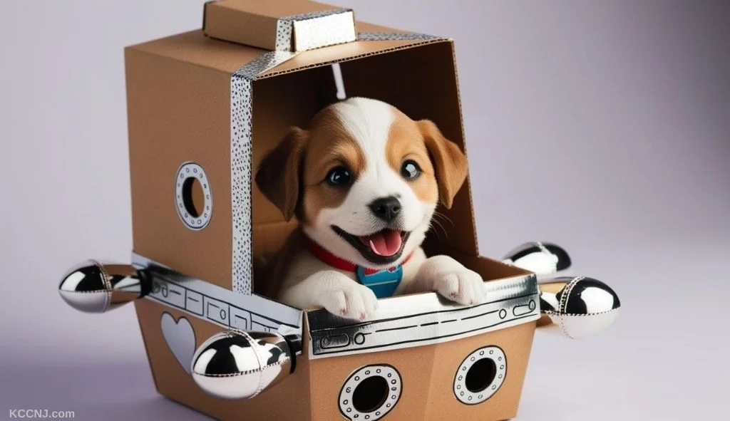 Puppy Astronaut box