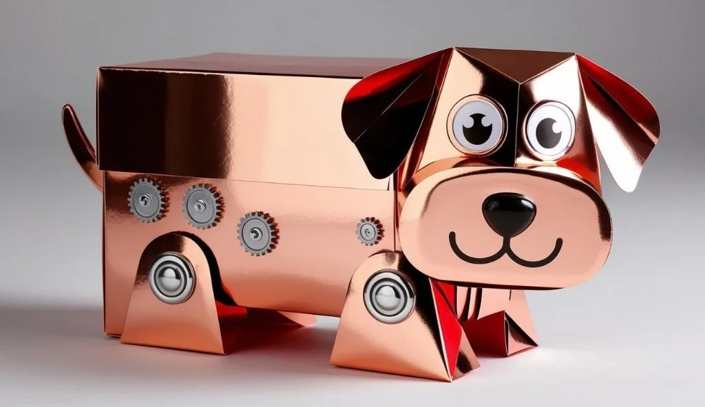 Robot Dog Valentines Box