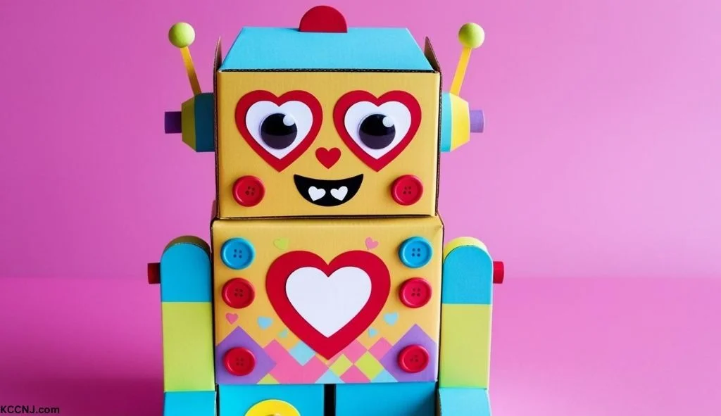 Robot with a Heart Box