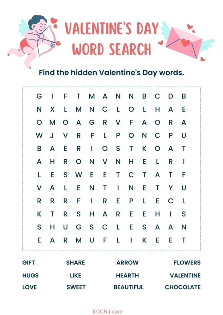 Romantic Word Search Challenge