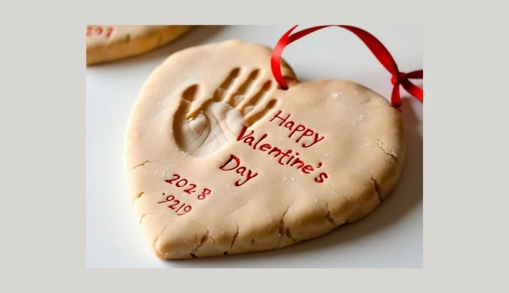 Salt Dough Handprint Keepsake