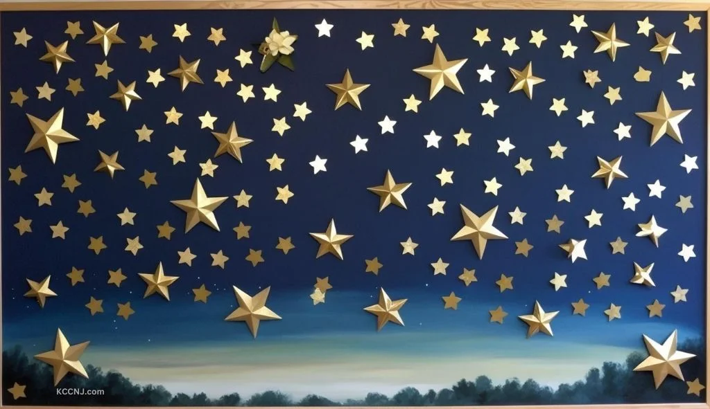 Starry Night of Hope bulletin board