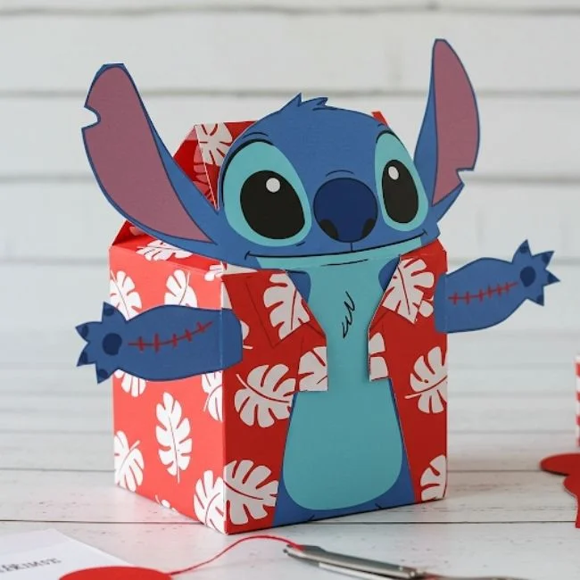 Stitch's Hawaiian Shirt Box