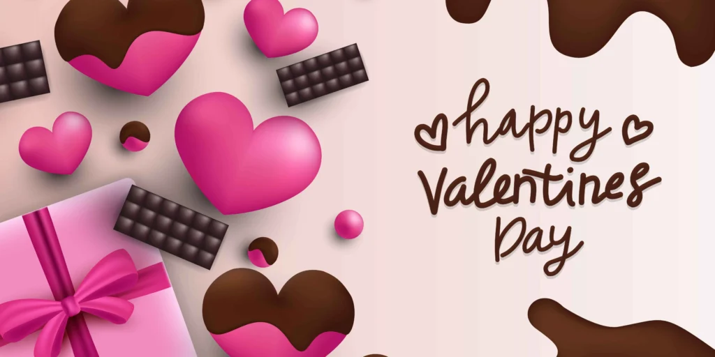 Sweet Chocolate Valentine's Banner