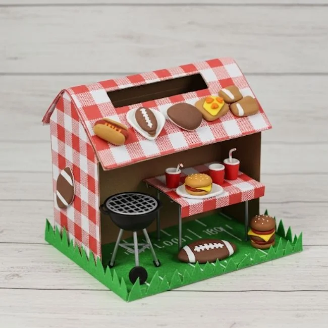 Tailgate Party Valentine Box