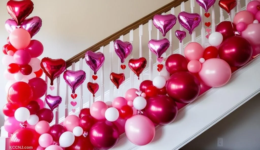 Valentine Balloon Garlands