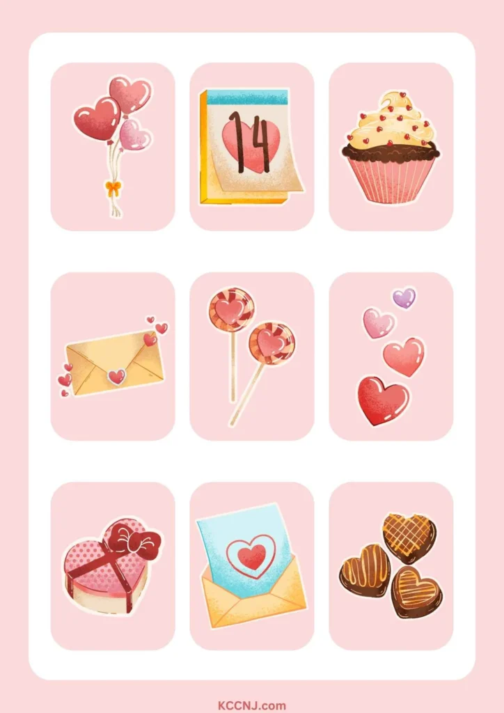 Valentine's Day Memory Game