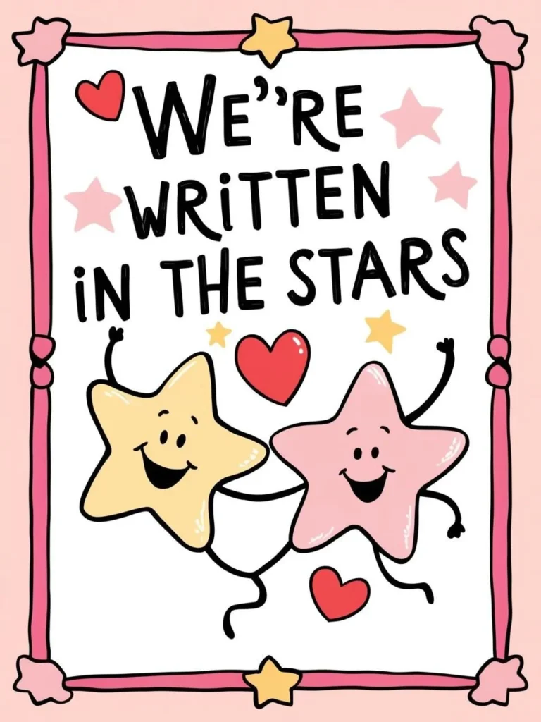 We're written in the stars_ featuring constellations