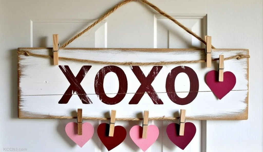 XOXO Wood Sign