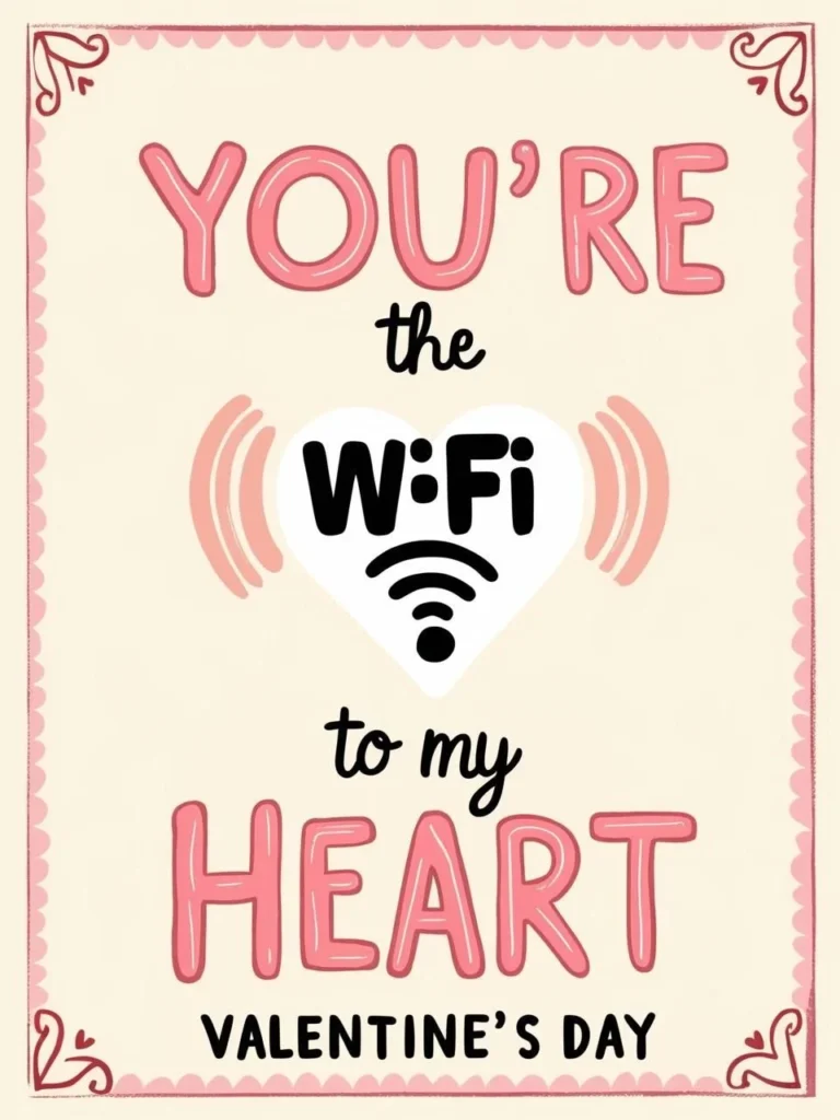 You're the Wi-Fi to my heart_ with a Wi-Fi symbol