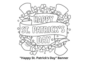 "Happy St. Patrick's Day" Banner