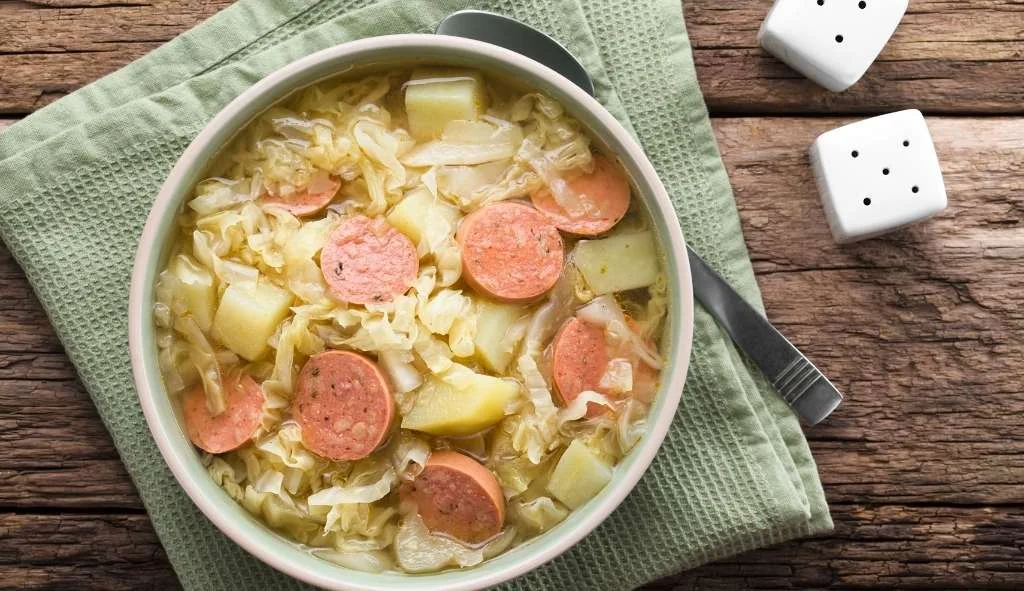 Sausage, Potato and Cabbage Soup