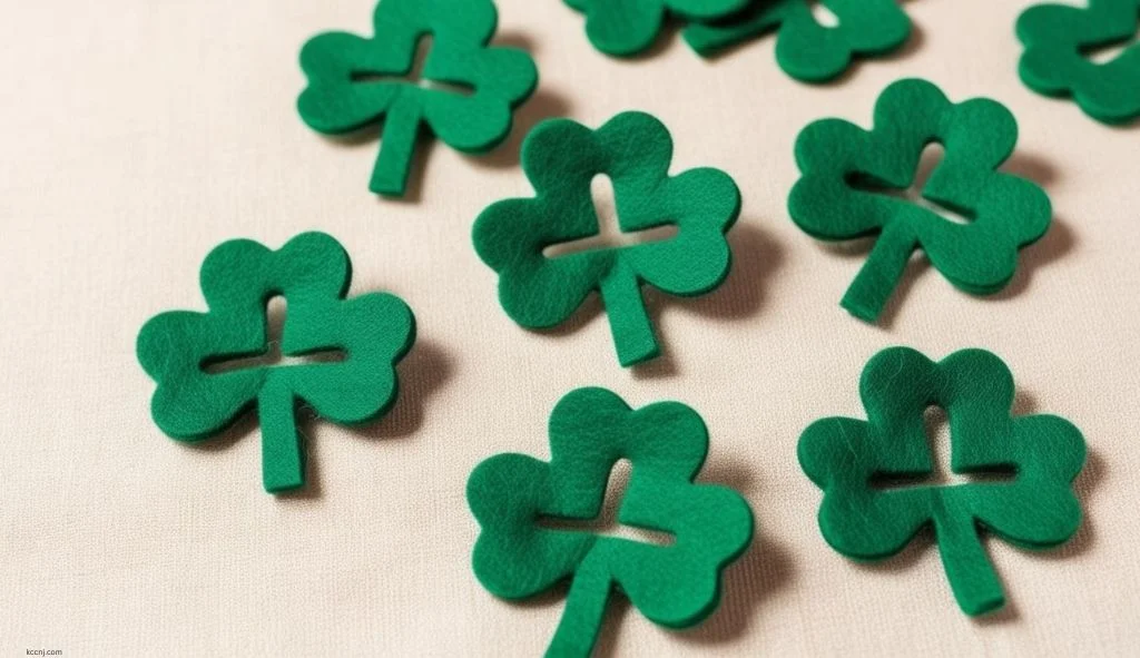 Shamrock Button Covers